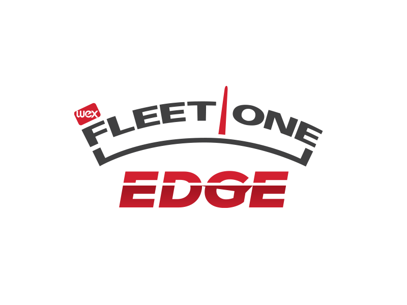 wex fleet one edge logo design
