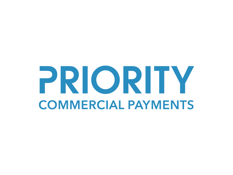 priority commercial payments logo design